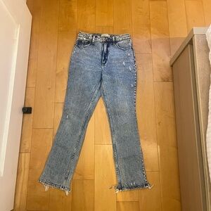 Abercrombie & Fitch Light Blue Boot Cut Jeans